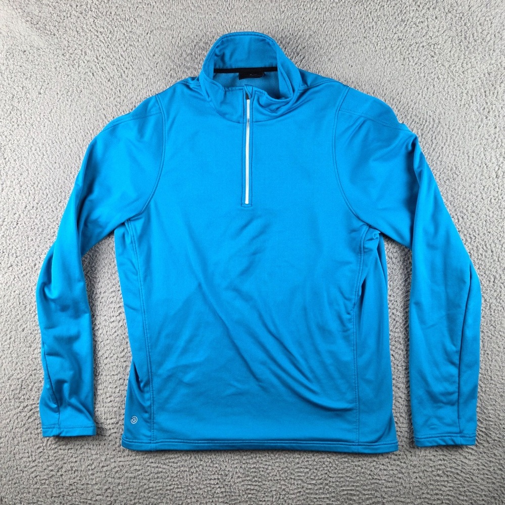 Galvin Green Golf Blue Mid Layer Size XL Insula-Technology Stretch 1/4 Zip